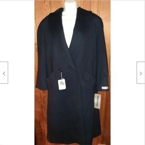 Forecaster of Boston Women's 8P Navy Trench Coat